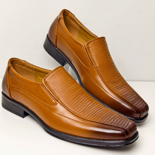 Heren nette instapschoenen in zakelijke stijl met stedelijke elegantie