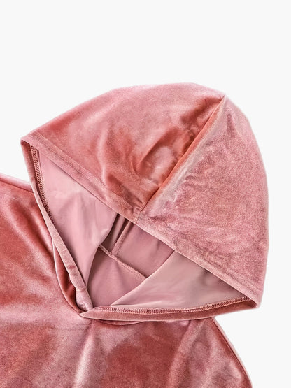 Ensemble de survêtement décontracté femme à capuche pour automne/hiver