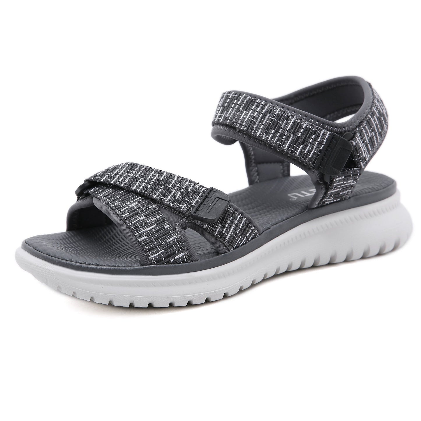 Phoebe – Chaussures de fille étudiantes légères et confortables à talons compensés de style preppy