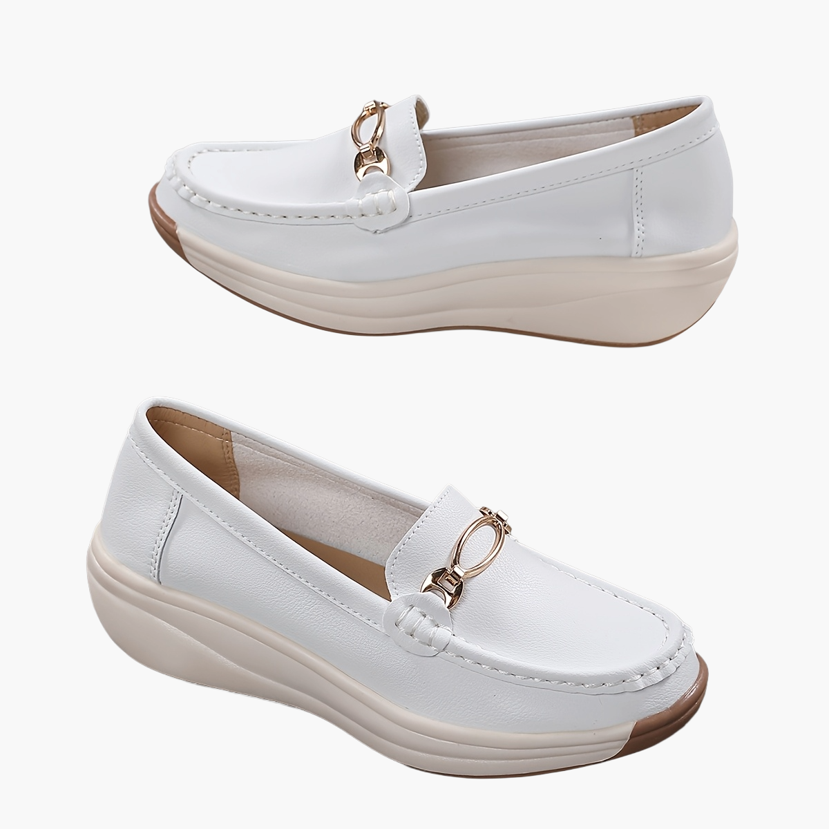 Elegante sleehak mocassins voor dames in casual chique stijl