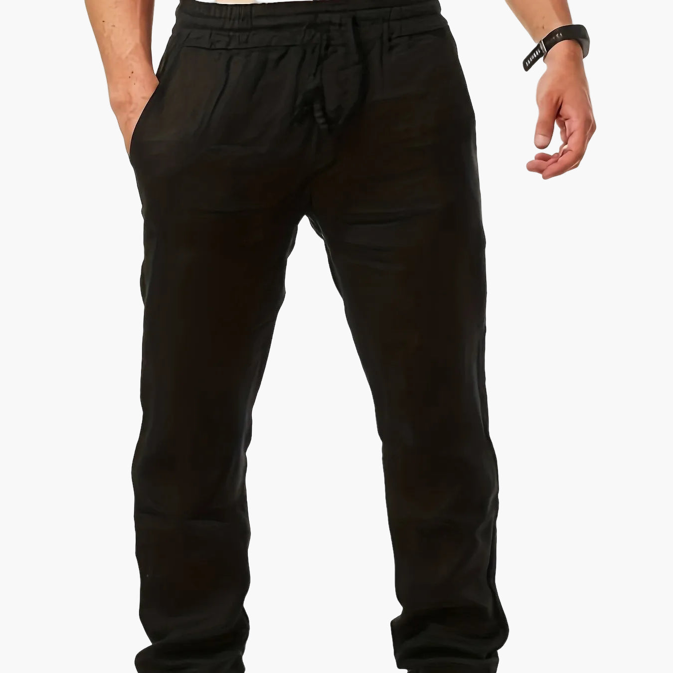 Heren casual joggingbroek met rechte pijpen voor de zomer