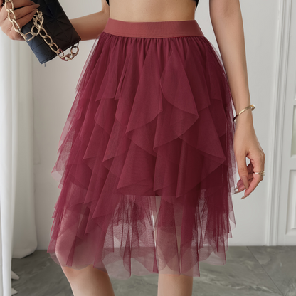Spódnica Tutu Damska Styl Tancerki Elegancka na Przyjęcie lub Na Co Dzień