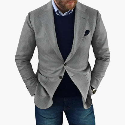 Blazer Classique Homme Style Élégant Polyvalent pour Affaires et Quotidien