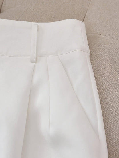 Elegant shorts til kvinder med bælte – Chic og alsidig stil til sommer