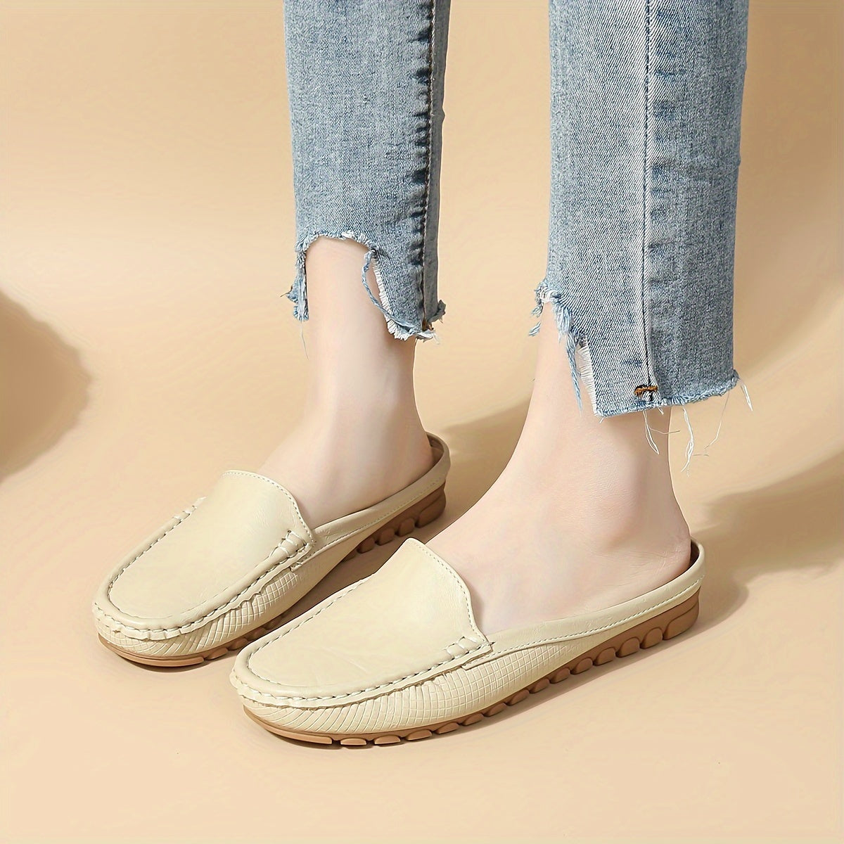 Mocassins décontractés femme style preppy pour tous les jours
