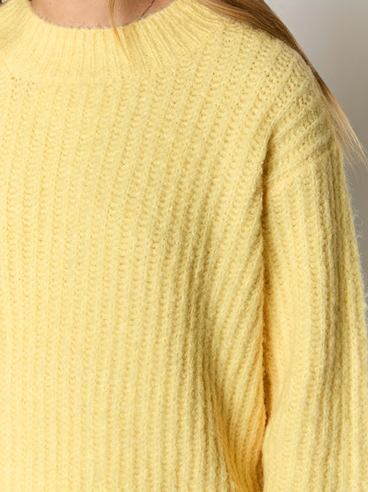 Pull décontracté femme style oversize pour automne et hiver