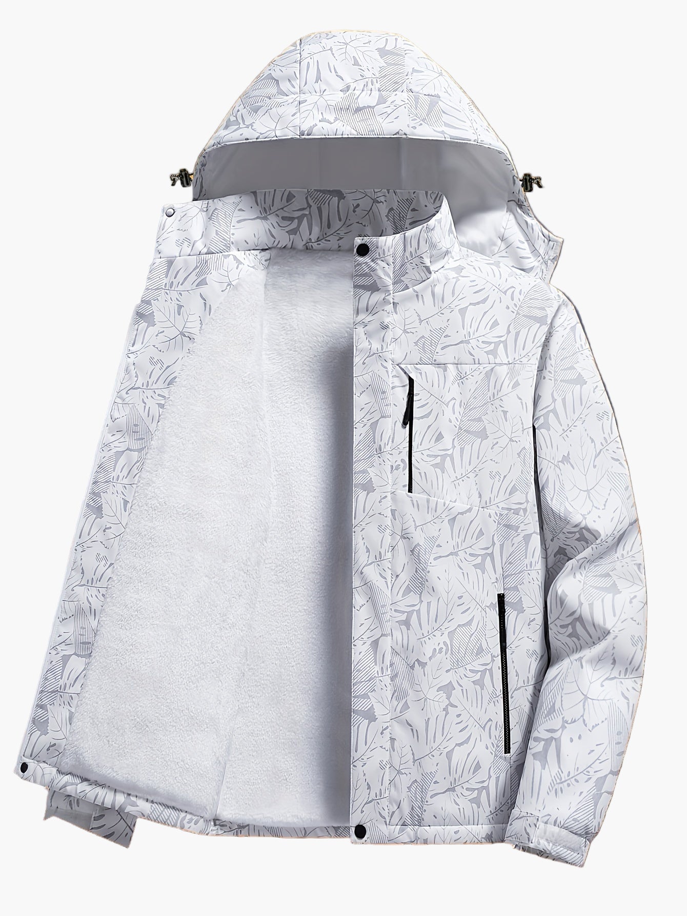 Veste de randonnée imperméable à capuche pour homme – Style sportif et urbain, idéale pour l’extérieur