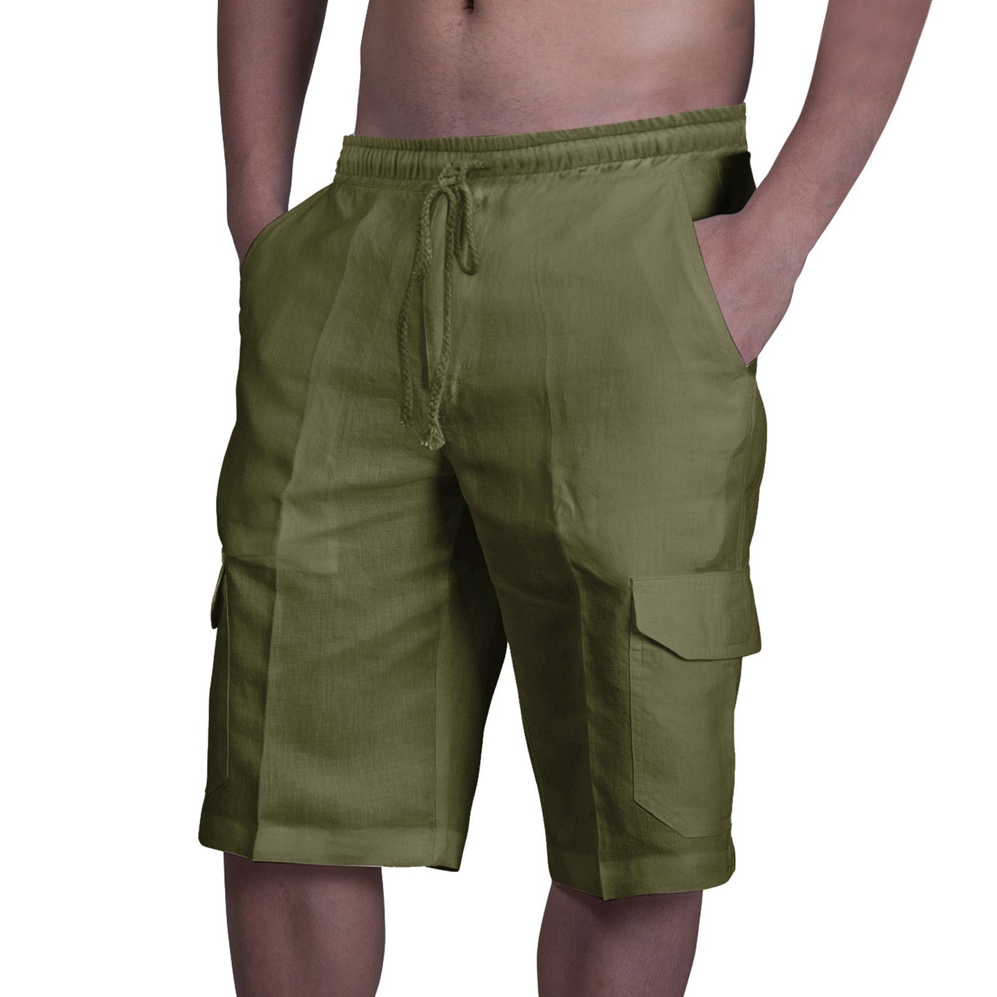 Patrick – Pantalons Cargo de Plage à Poches Multiples pour Hommes