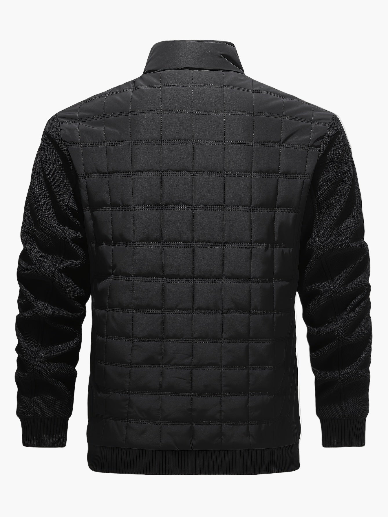 Blouson matelassé style décontracté pour homme - Idéal pour la mi-saison ou les sorties urbaines