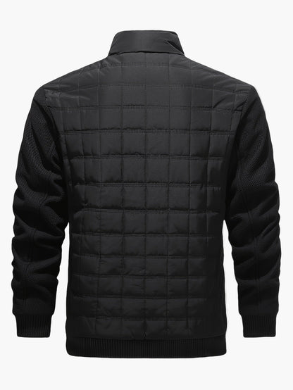 Blouson matelassé style décontracté pour homme - Idéal pour la mi-saison ou les sorties urbaines