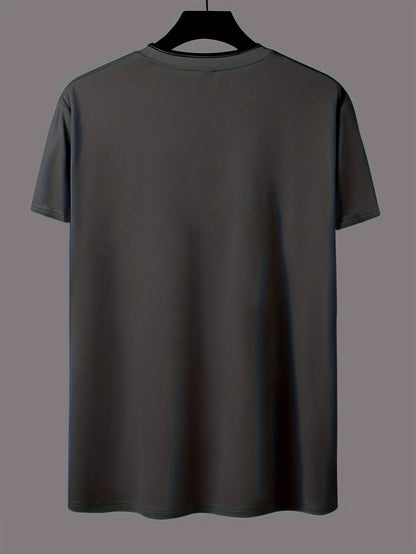 T-shirt homme style urbain imprimé CHICAGO tendance décontractée