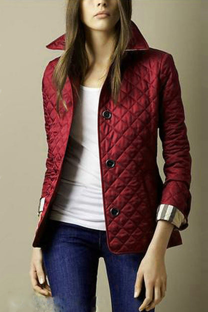Veste matelassée élégante pour femme style urbain chic transition automne printemps