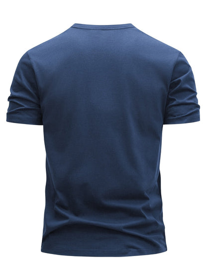 Herret-shirt i afslappet stil med moderne "whatever" tryk til hverdag