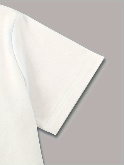 T-shirt Donna Stile Casual con Stampa Cuore Volante per un Look Estivo e Moderno