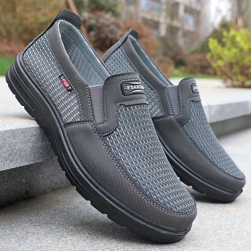 Chaussures décontractées pour homme à enfiler style mocassin confort urbain