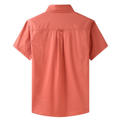 Tommy – Chemise en coton à manches courtes décontractée