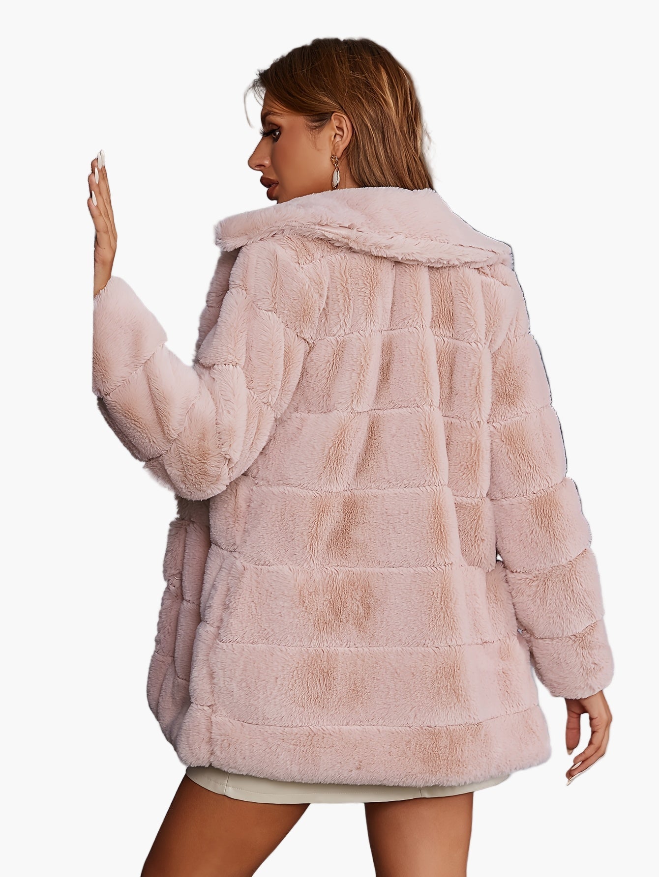 Manteau femme élégant style urbain pour l’automne et l’hiver