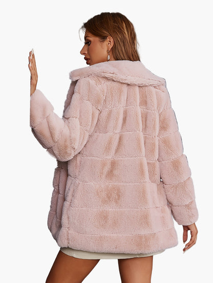 Manteau femme élégant style urbain pour l’automne et l’hiver