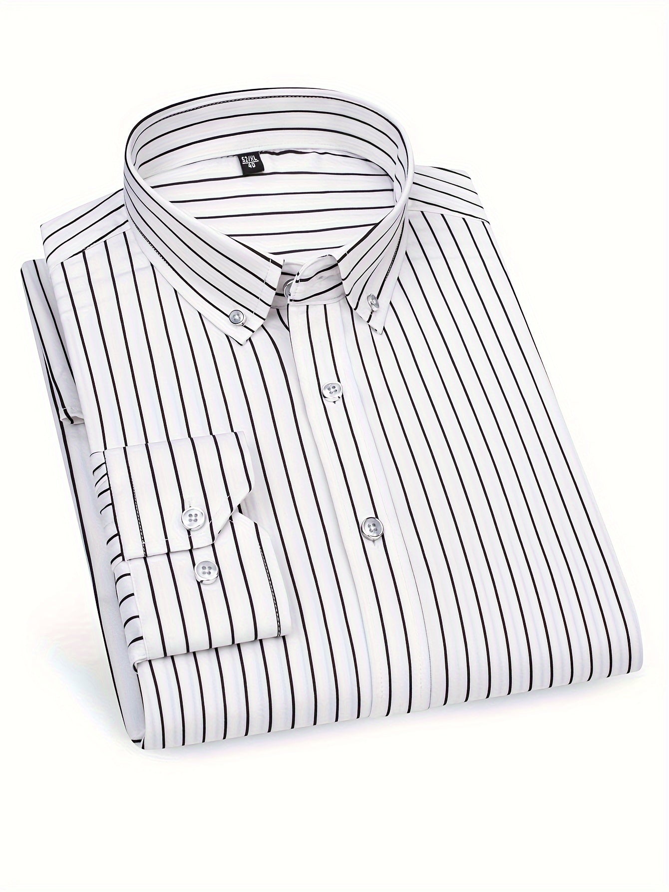 Camisa de rayas estilo casual para hombre – Ideal para salidas y ocasiones informales