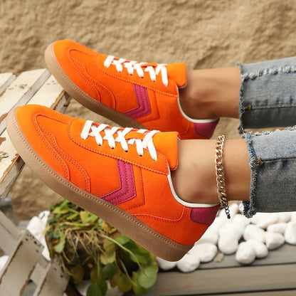 Afslappede sneakers til kvinder i urban retrostil
