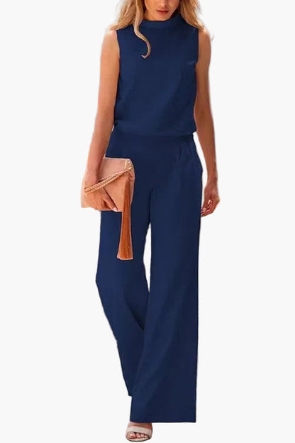 Elegant sleeveless jumpsuit for women – Chic and versatile style for all occasions