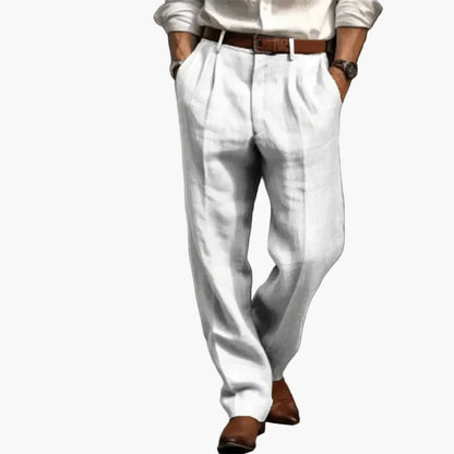 Pantaloni eleganti classici da uomo stile affari e raffinato