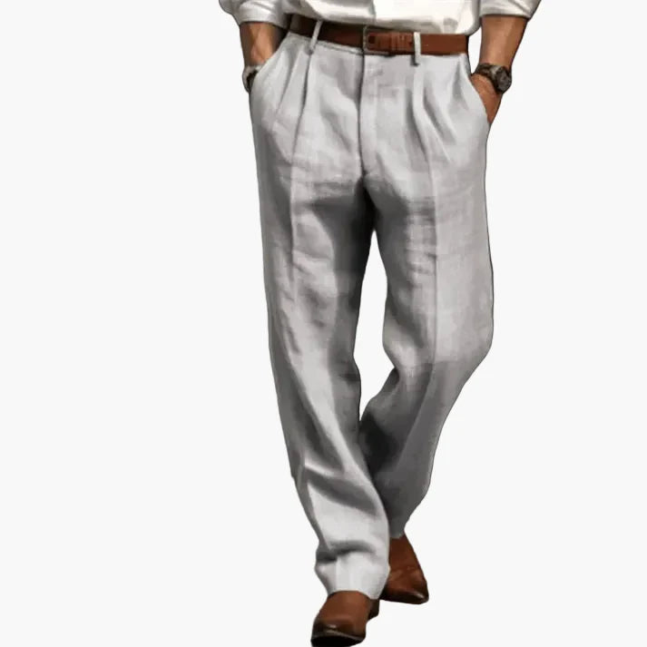 Pantaloni eleganti classici da uomo stile affari e raffinato