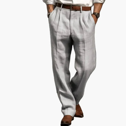 Pantaloni eleganti classici da uomo stile affari e raffinato