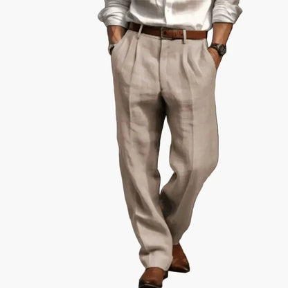 Pantaloni eleganti classici da uomo stile affari e raffinato