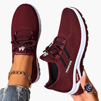 Sneakers Donna Casual Stile Sportivo per Camminata e Uso Quotidiano