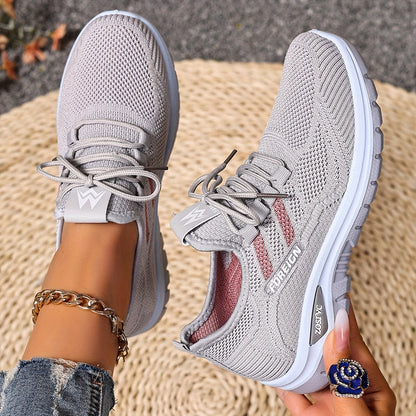 Sneakers Donna Casual Stile Sportivo per Camminata e Uso Quotidiano