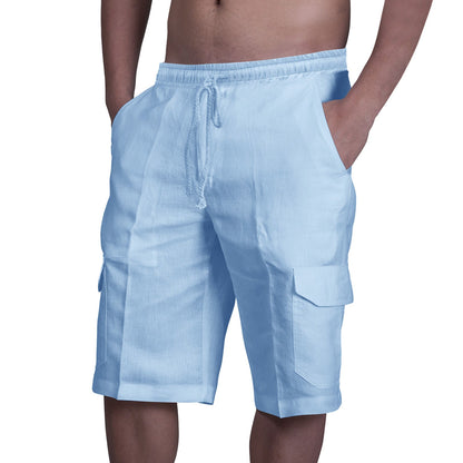 Patrick – Pantalons Cargo de Plage à Poches Multiples pour Hommes