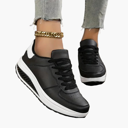 Comfortable orthopedic shoes for women - fashionable everyday sneakers
