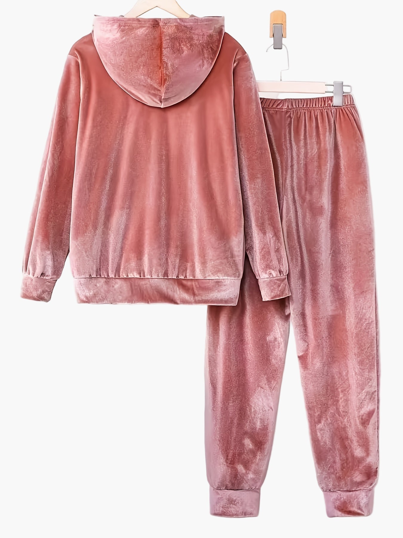 Ensemble de survêtement décontracté femme à capuche pour automne/hiver