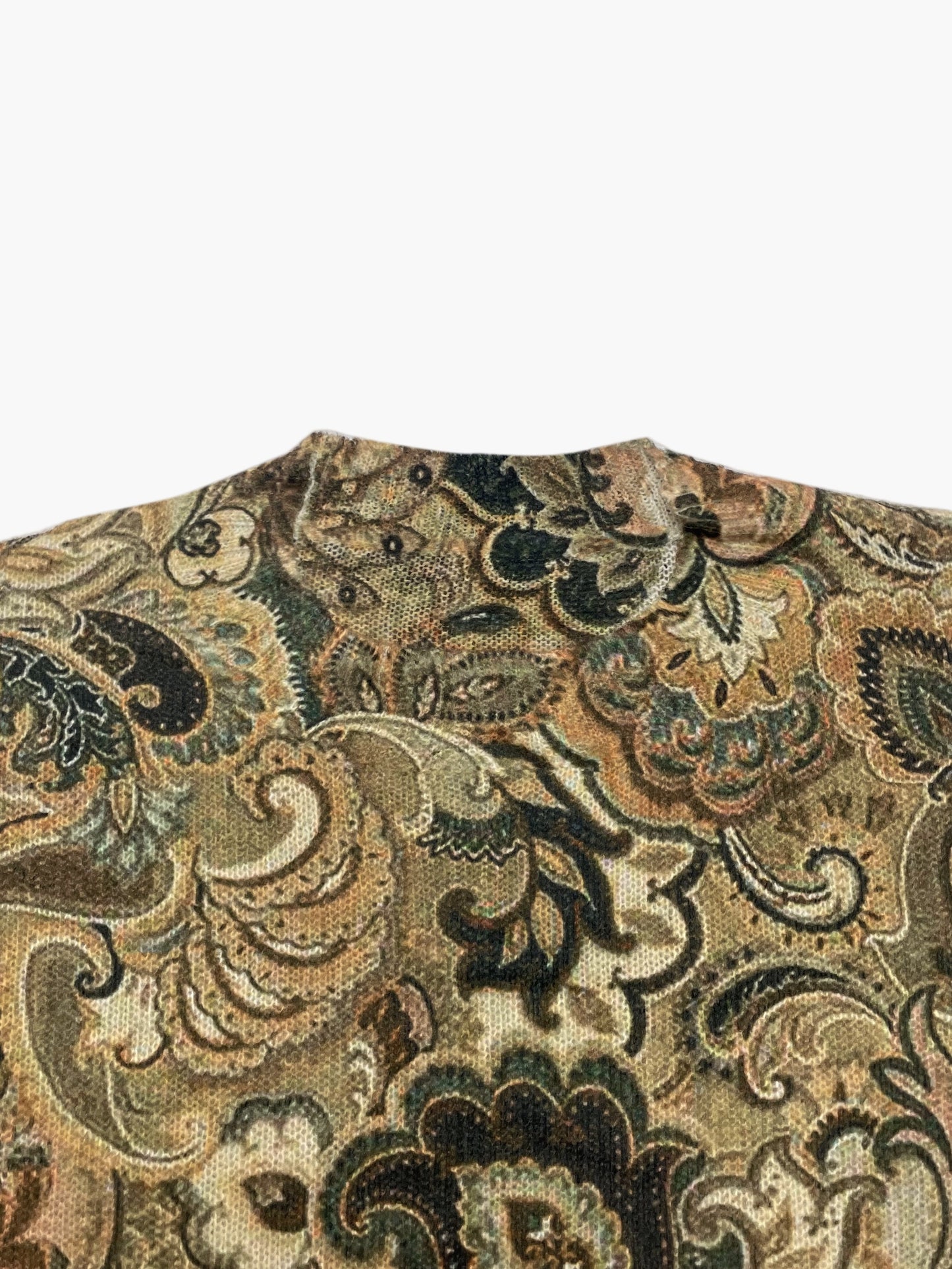 Sweat-shirt imprimé vintage pour femme style décontracté chic