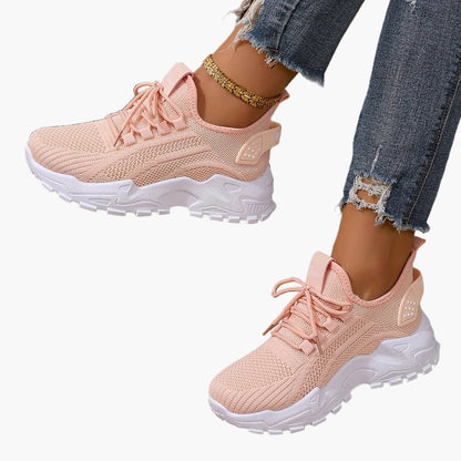 Baskets de sport femme ultra-légères style running pour loisirs et marche