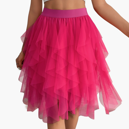 Spódnica Tutu Damska Styl Tancerki Elegancka na Przyjęcie lub Na Co Dzień