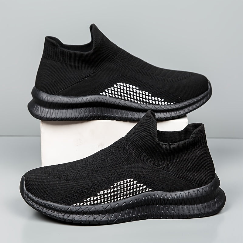 Afslappede herresneakers i urban stil med slip-on – lette vandresko