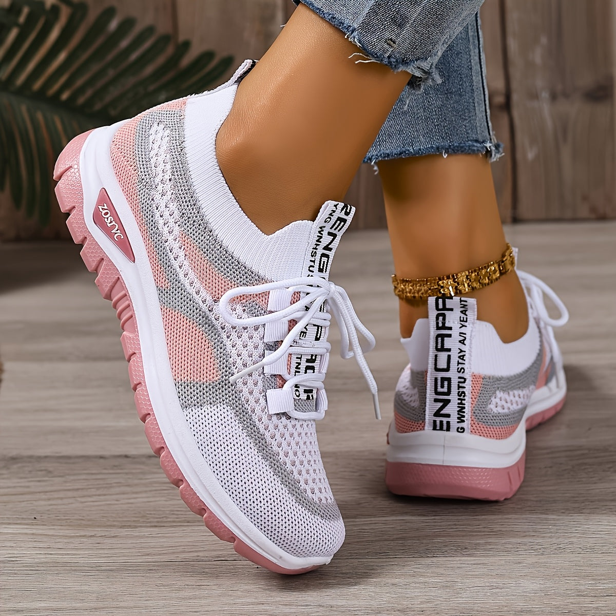 Zapatillas deportivas para mujer estilo casual para caminar y ocio