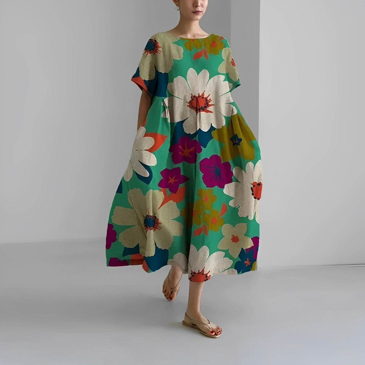 Gwen™ - Robe à Imprimé Floral