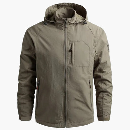 Veste Cargo Homme Étanche Style Décontracté pour Extérieur et Quotidien