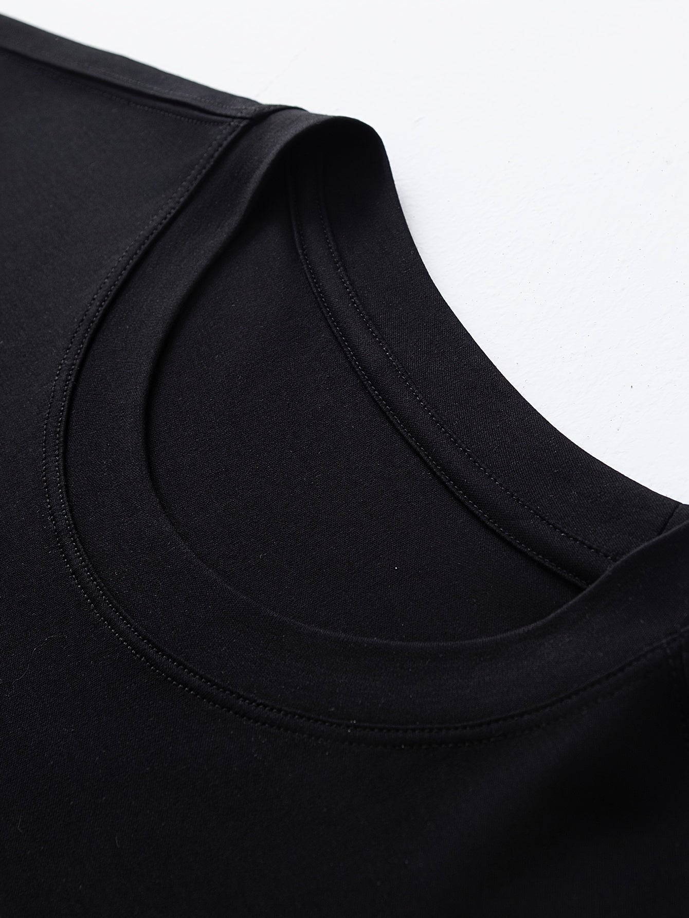 Herret-shirt i afslappet stil med moderne "whatever" tryk til hverdag