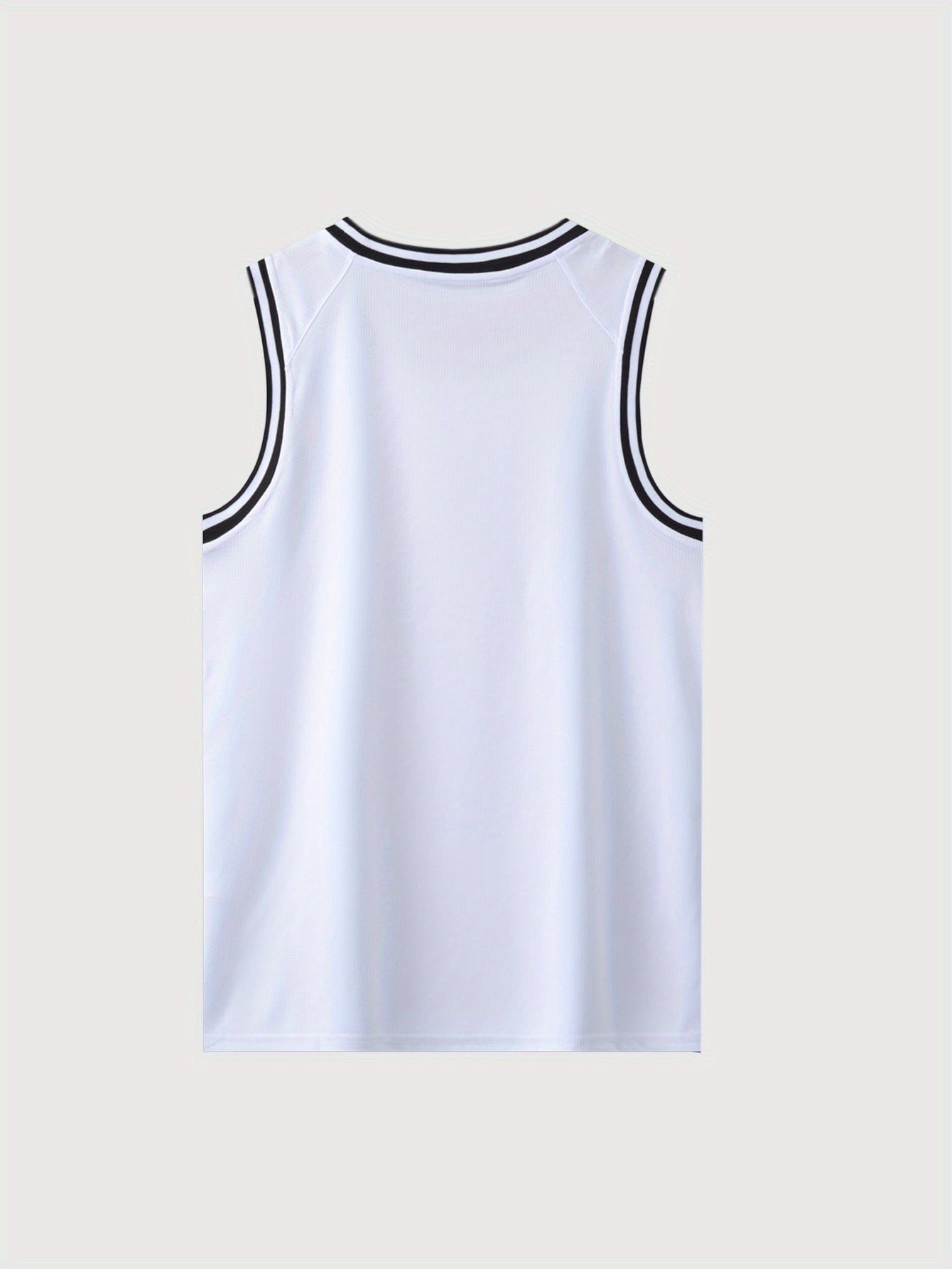 Men's Chicago Style Basketball Tank Top and Shorts Set - Urban Sporty Look