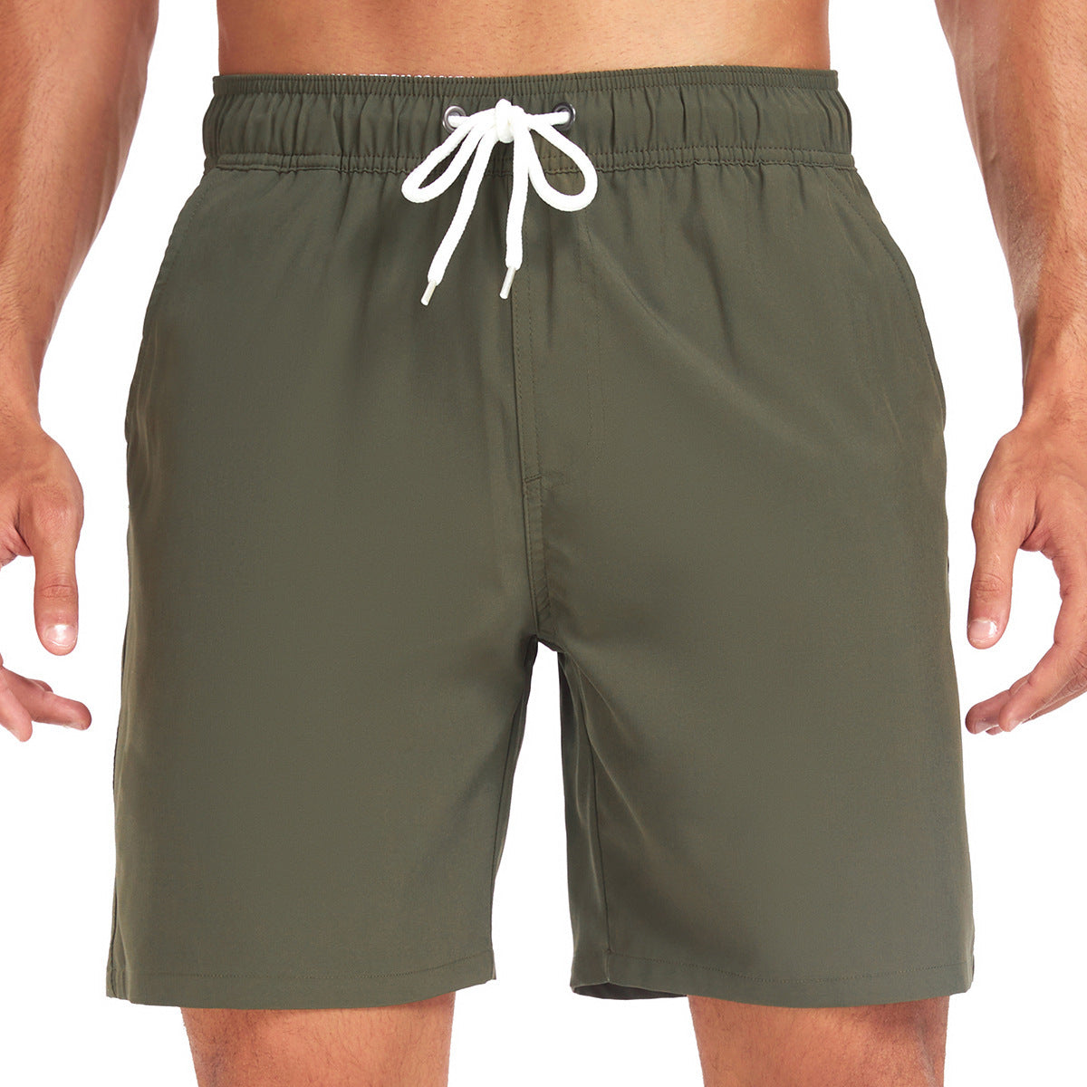 Short de bain homme style sportif avec poche intégrée – Idéal plage et activités estivales