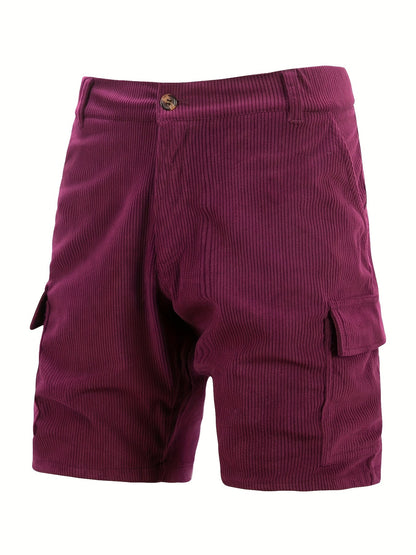 Korte cargo stijl casual voor heren - ideaal voor vrije tijd en de zomer