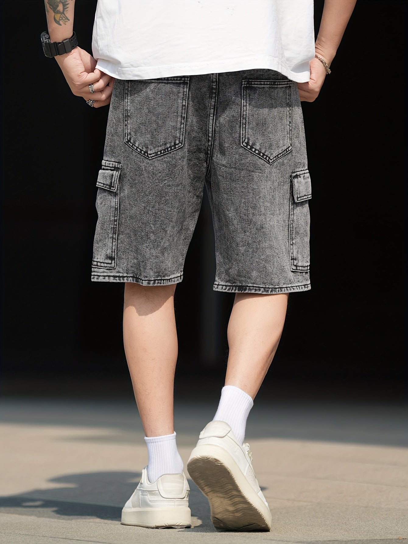 Short cargo décontracté pour homme style urbain polyvalent