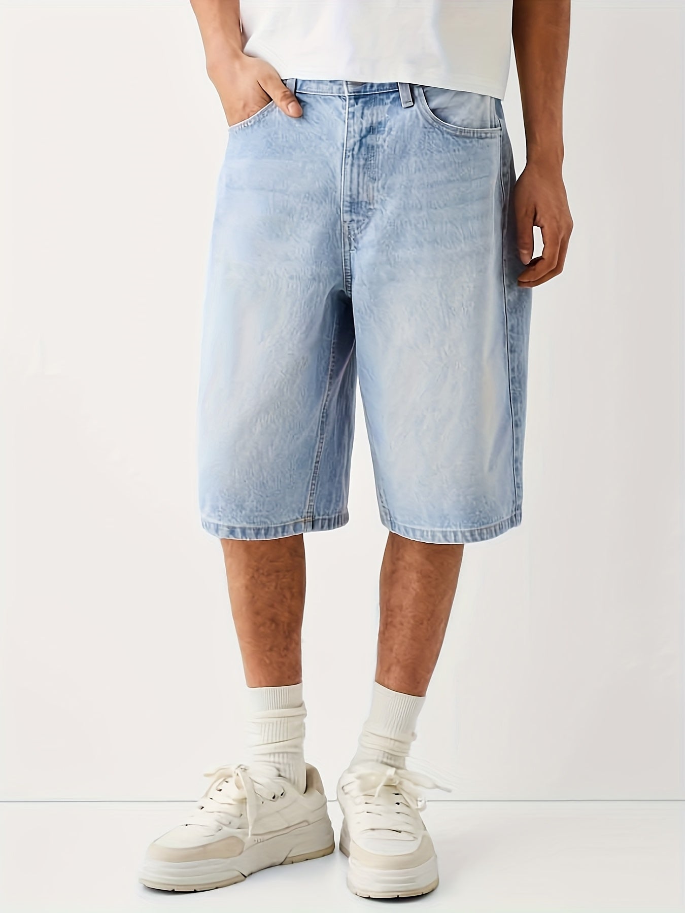 Bermuda ample pour homme style décontracté urbain