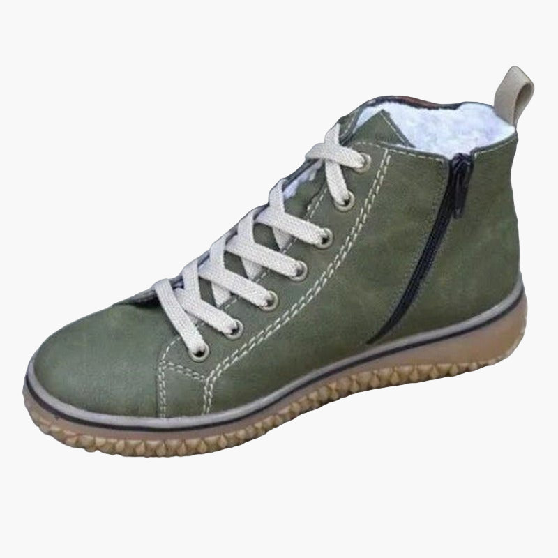 Chaussures montantes orthopédiques confort femme pour marche et quotidien