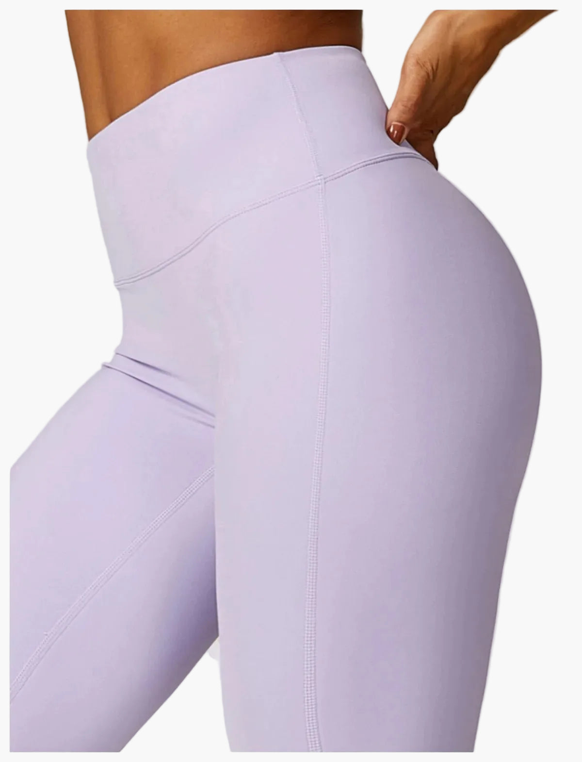 Leggings taille haute et brassière de sport femme – Ensemble fitness élégant pour entraînement et yoga