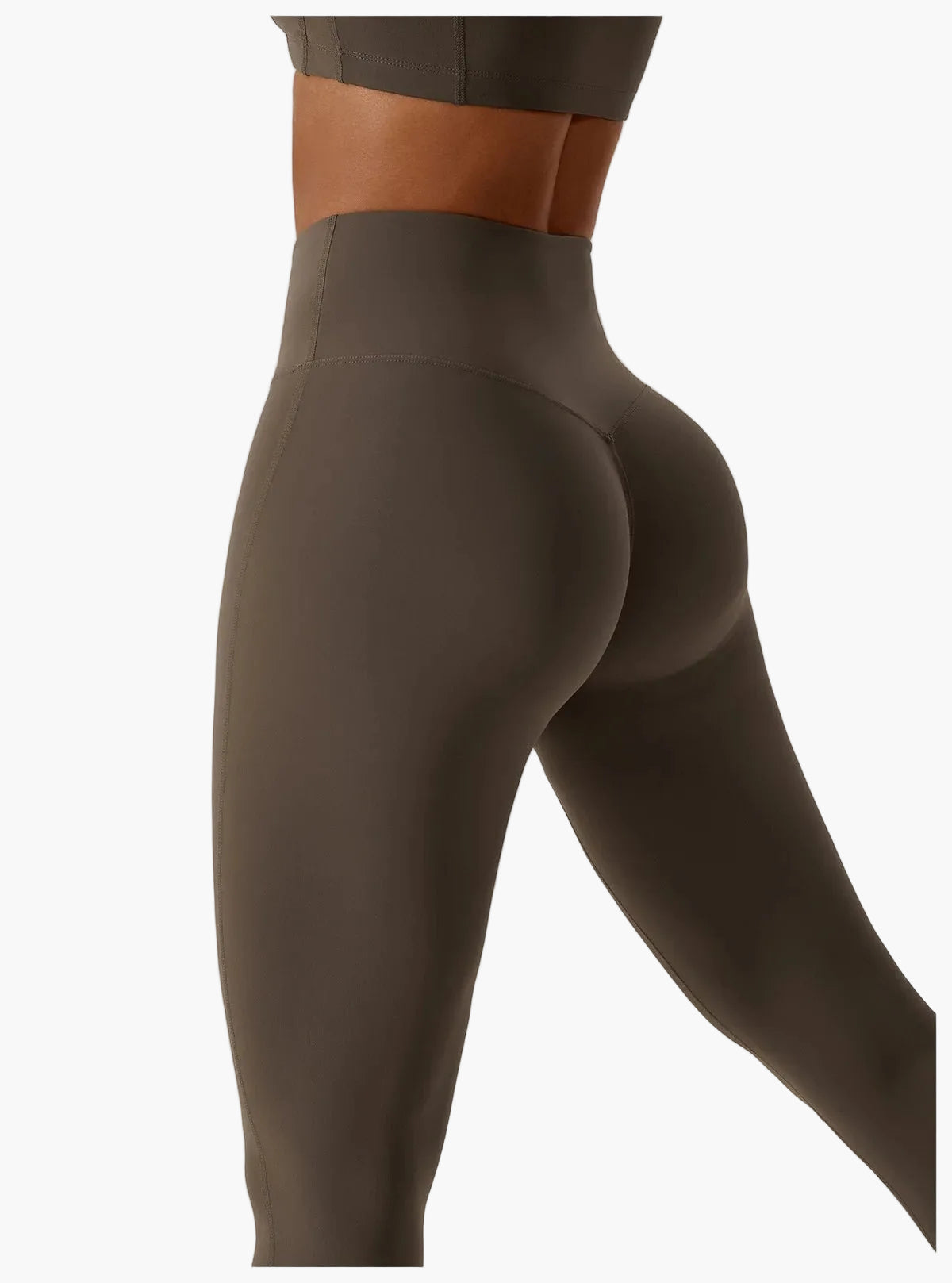 Leggings taille haute et brassière de sport femme – Ensemble fitness élégant pour entraînement et yoga